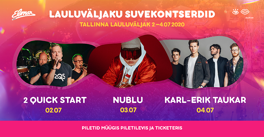 Lauluväljaku suvekontserdid 2020